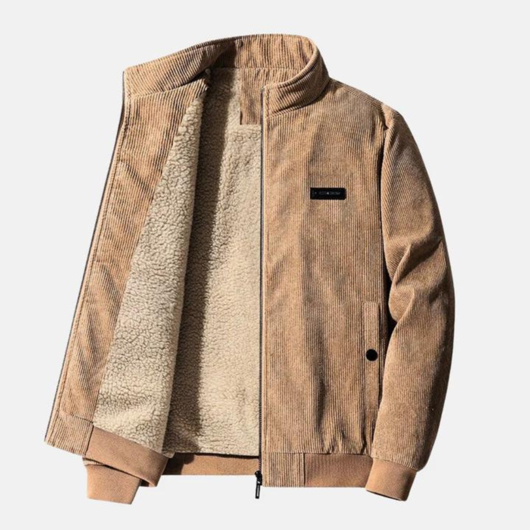 FabioVerdoni Retro Corduroy Jakke til mænd