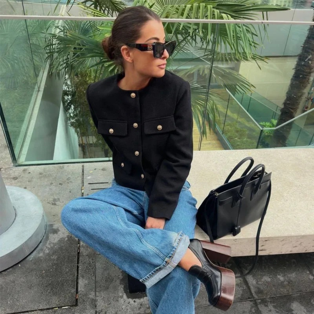 LucaDamiani Tweed-veste til kvinder
