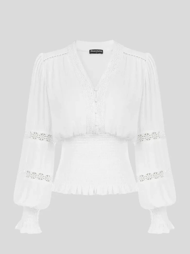 StefanoGreco bomuldstrøjer med V-hals