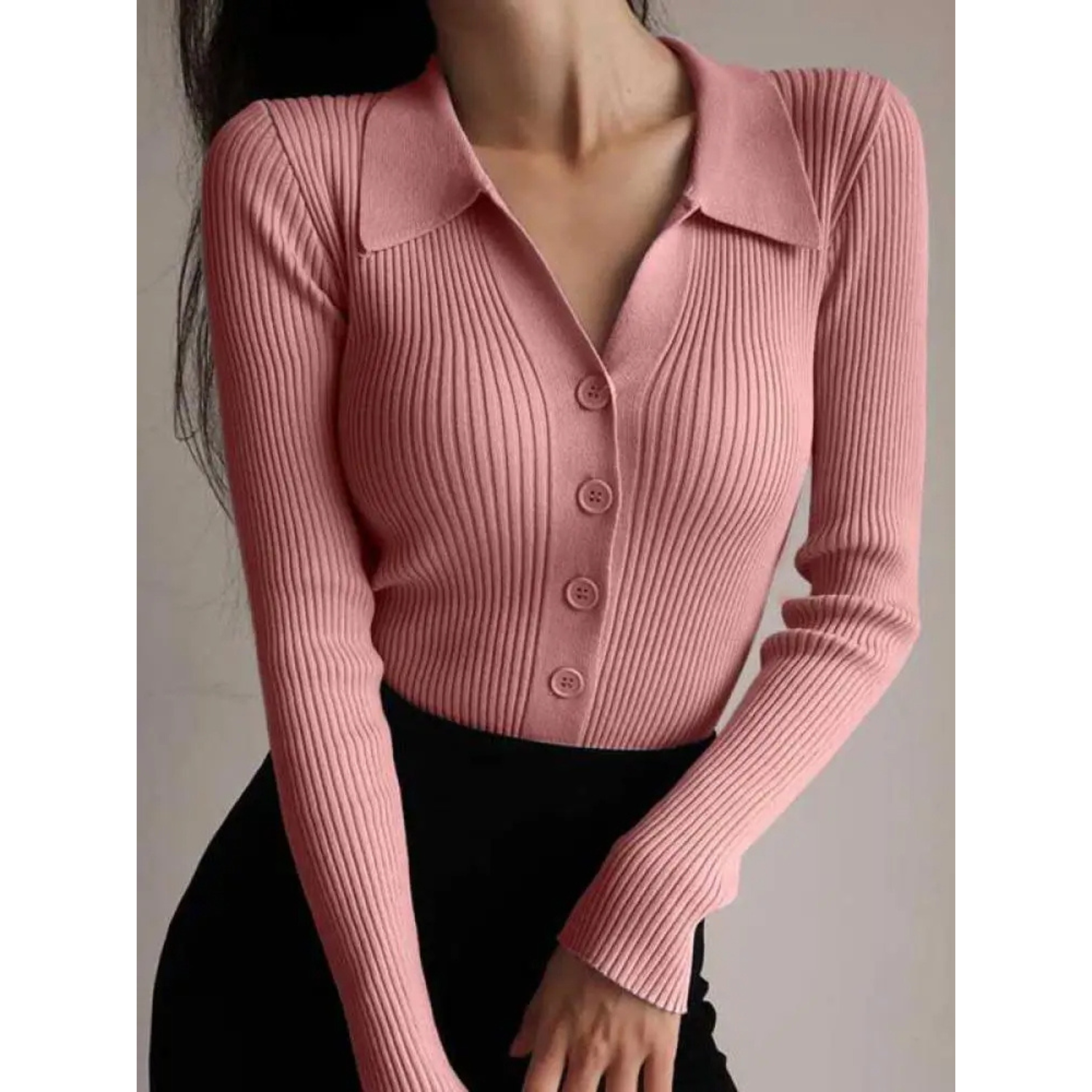 GiuliaArcelli Ribbed Cardigan Til Kvinder