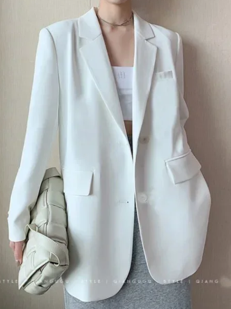 DarioSarti Slim Fit Lang Blazer til kvinder