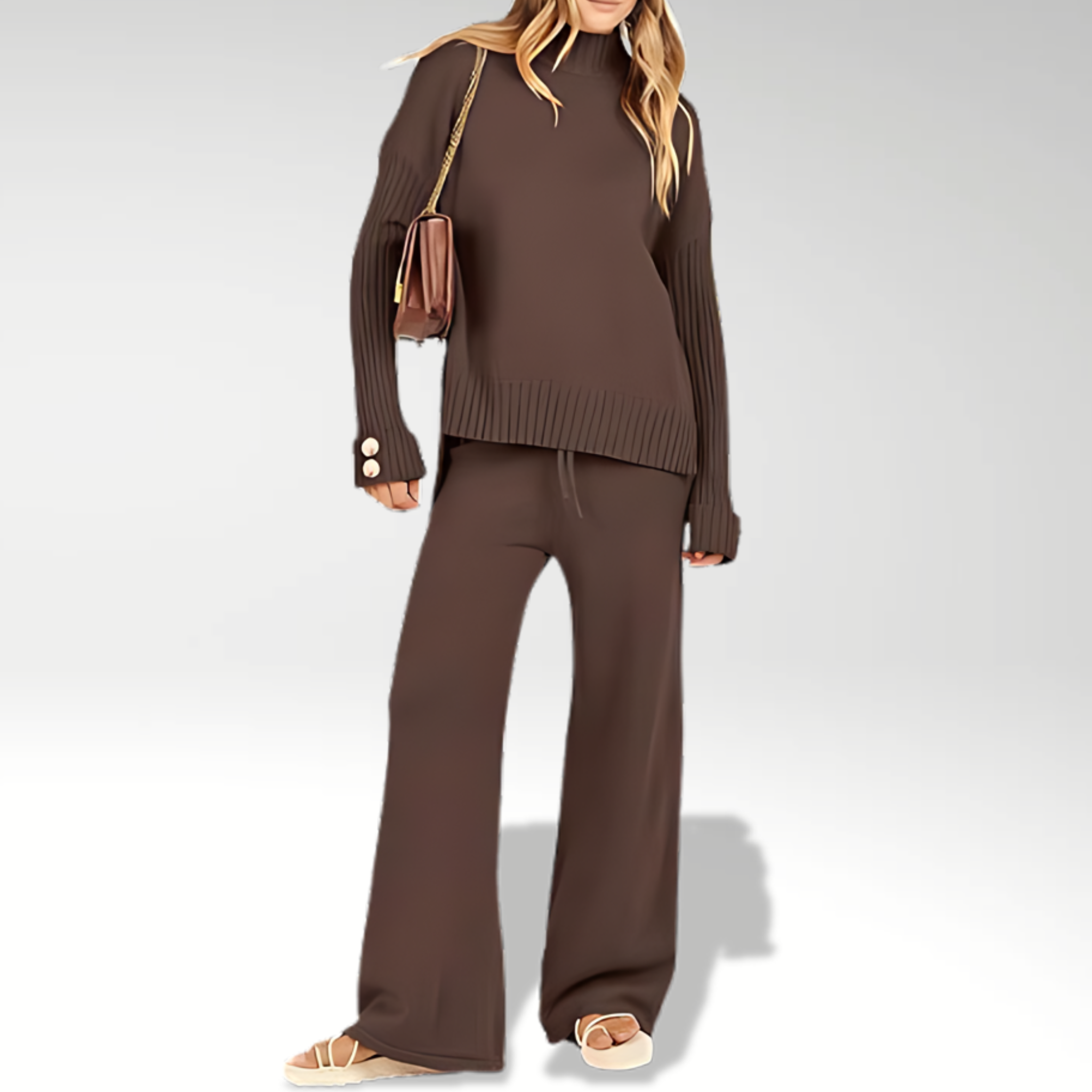 SofiaCalabrese Ubesværet Elegance Todelt Sæt Til Kvinder