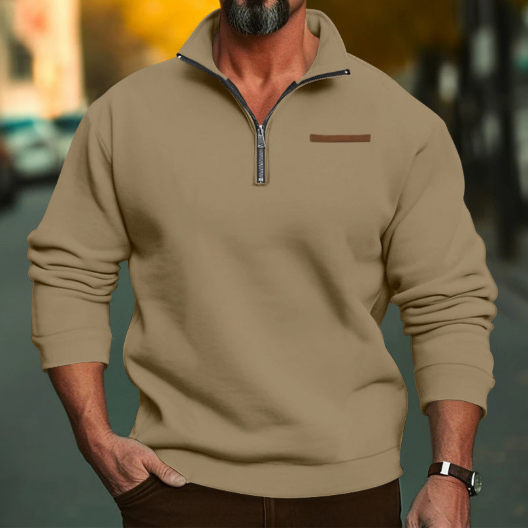 LuigiMarini Fleece Sweatshirt til mænd