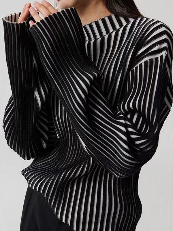 Reza | Rullekrave-strikket sweater