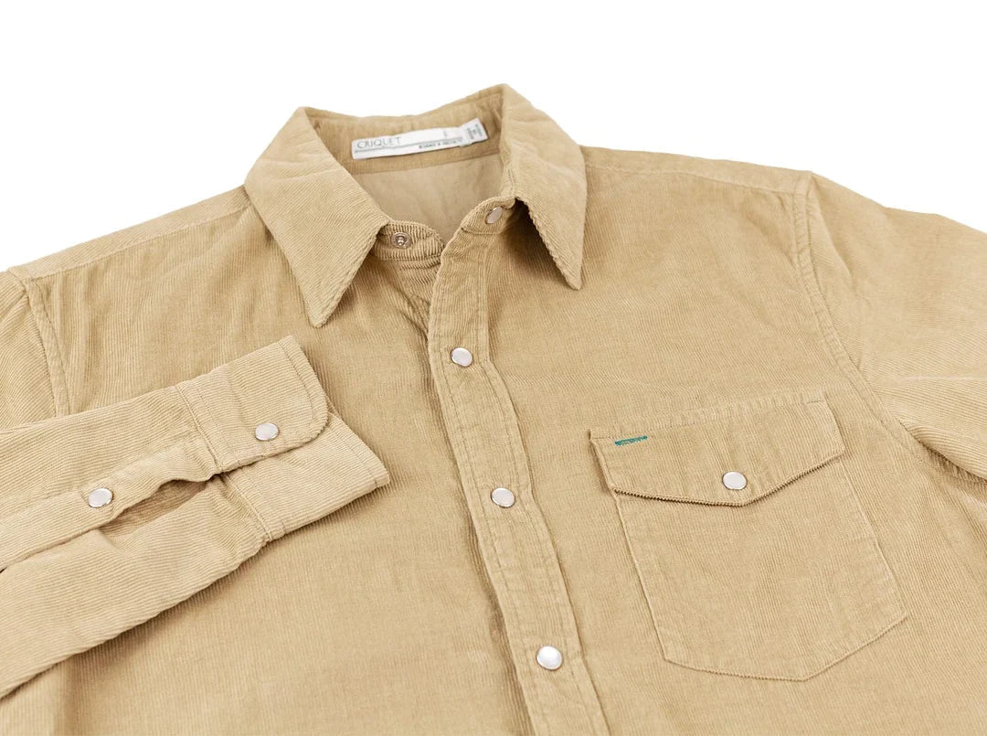 MatteoFerrari Corduroy-skjorte Med Knapper