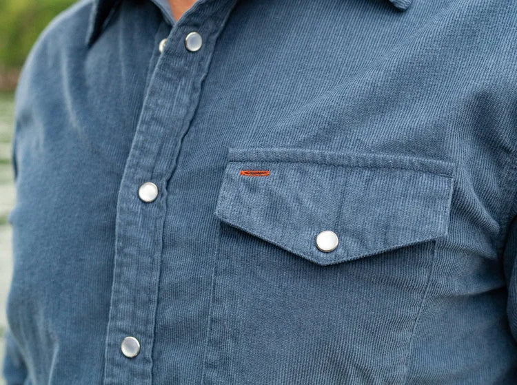 MatteoFerrari Corduroy-skjorte Med Knapper