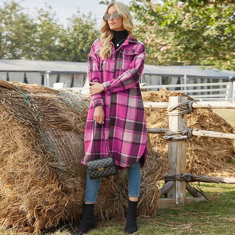 Astrale Eleganza | Longline Ternet Jakke Luxia
