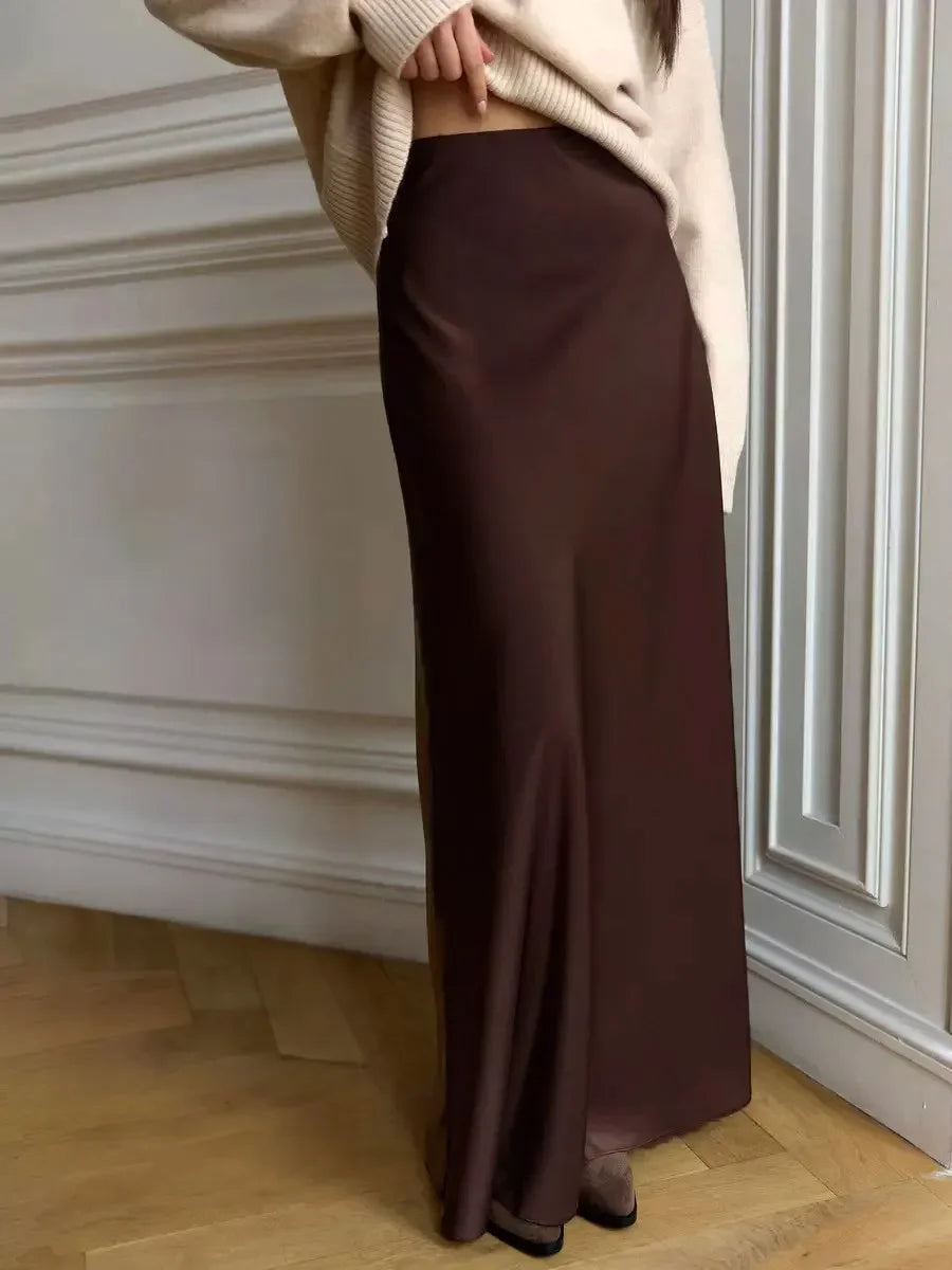 CaterinaDonati Lang Silkenederdel
