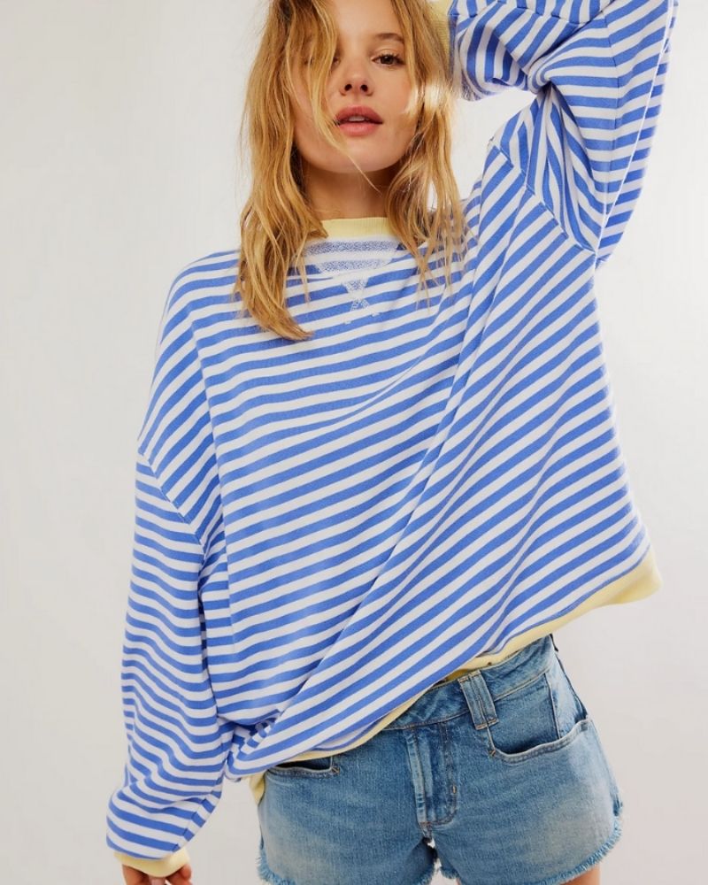 MatteoDistinto Oversized stribet sweater til kvinder