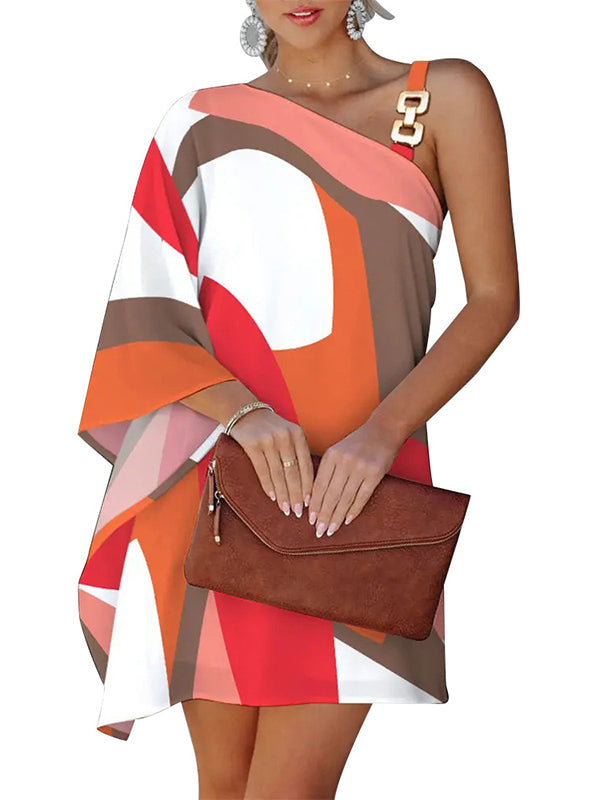 MarcoVitale One-Soulder Mini Kjoler