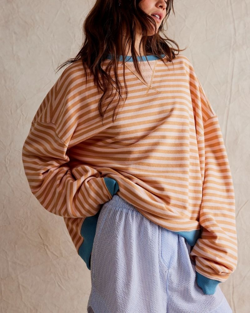 MatteoDistinto Oversized stribet sweater til kvinder