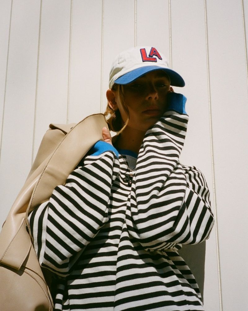 MatteoDistinto Oversized stribet sweater til kvinder