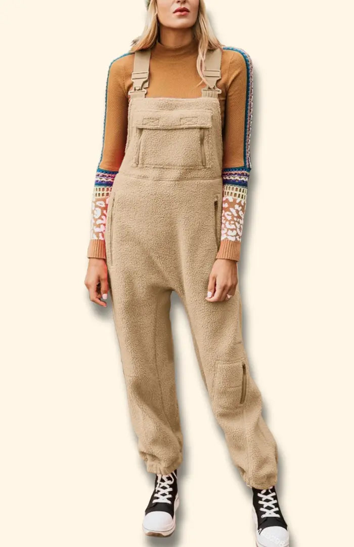 CozyAlls | Fleece-jumpsuit Luxia