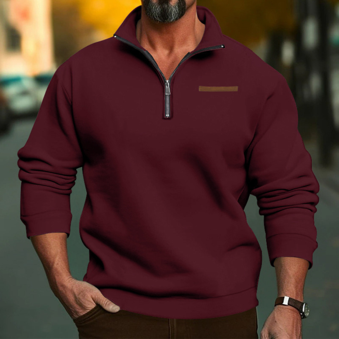 LuigiMarini Fleece Sweatshirt til mænd