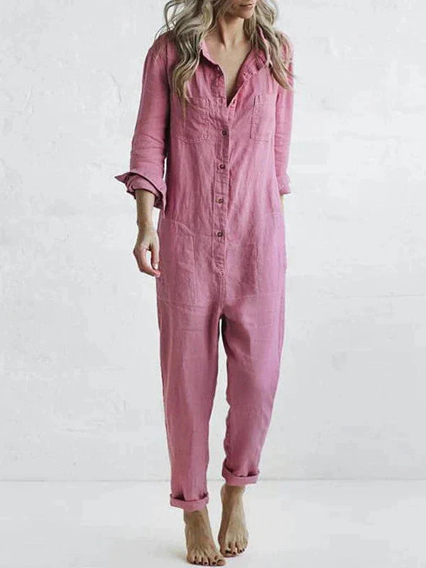 Yentl™ - Jumpsuit i bomuld - Stilfuld og komfortabel