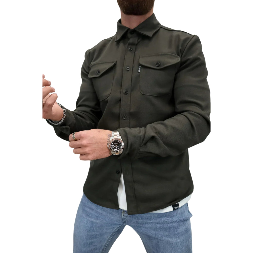 Lorenzo – Moderne Herreskjorte i Klassisk Casual Stil