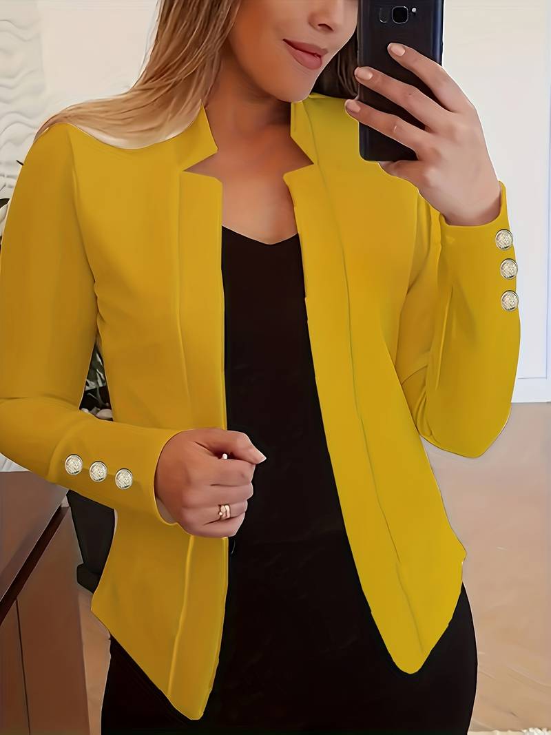 Oplev Elly Chic Open Blazer
