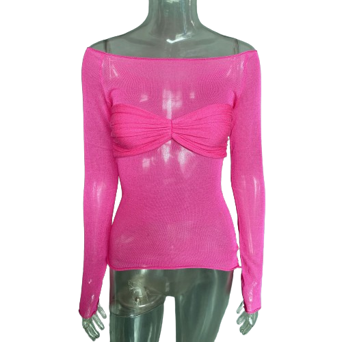 Irma | Top med afskåret skulder