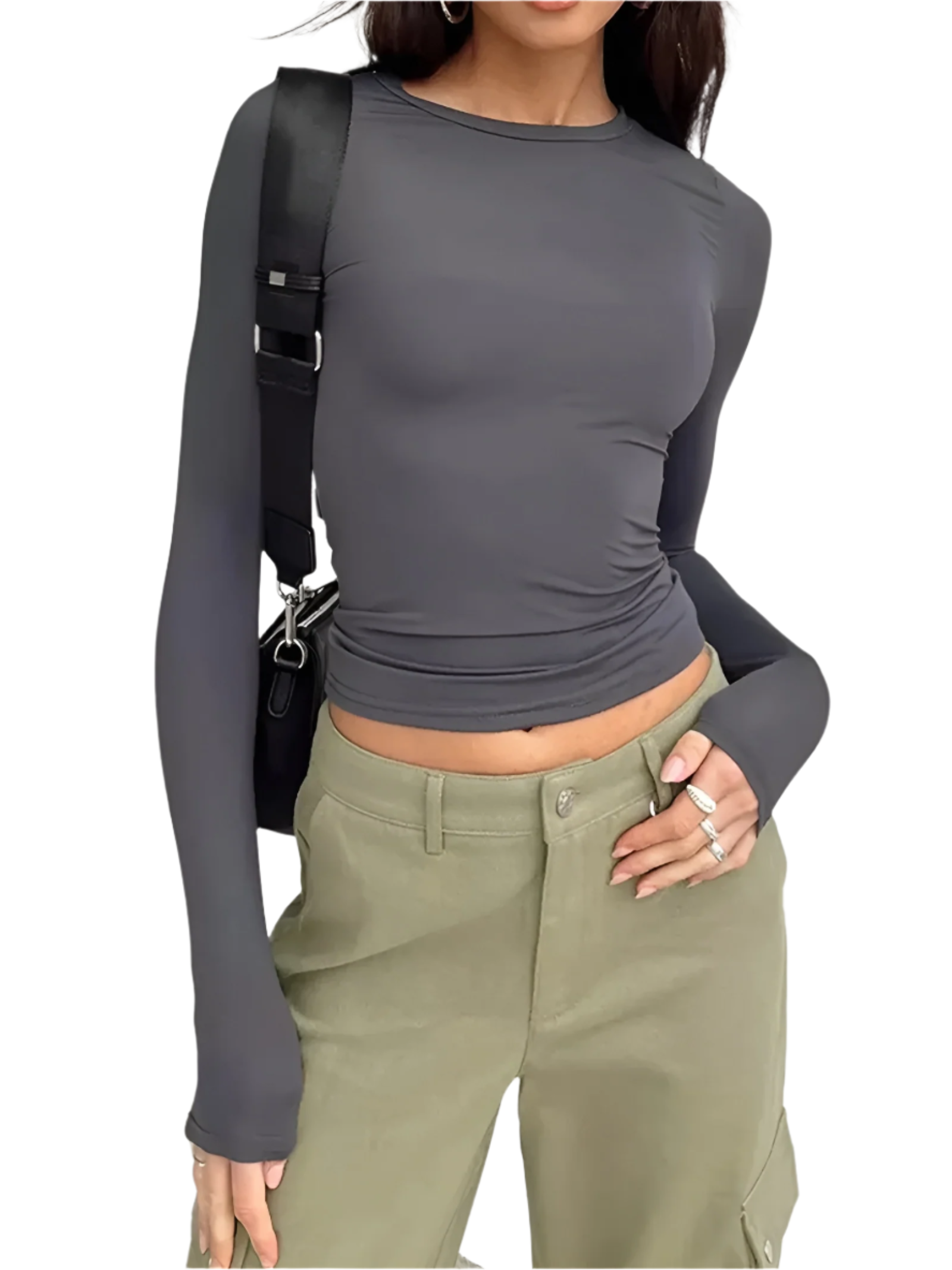 Isabella – T-shirt til kvinder med second skin-effekt