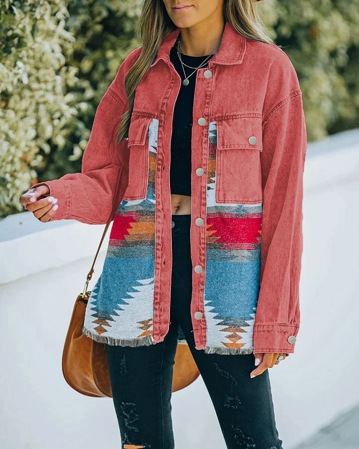 Claire - Stilfuld denimjakke