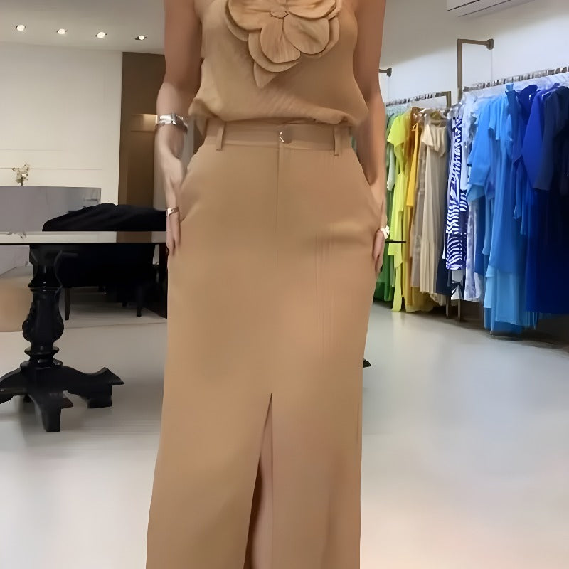 Isabella – Kvinders Sommer-Tosæt med Firkantet Udskæring