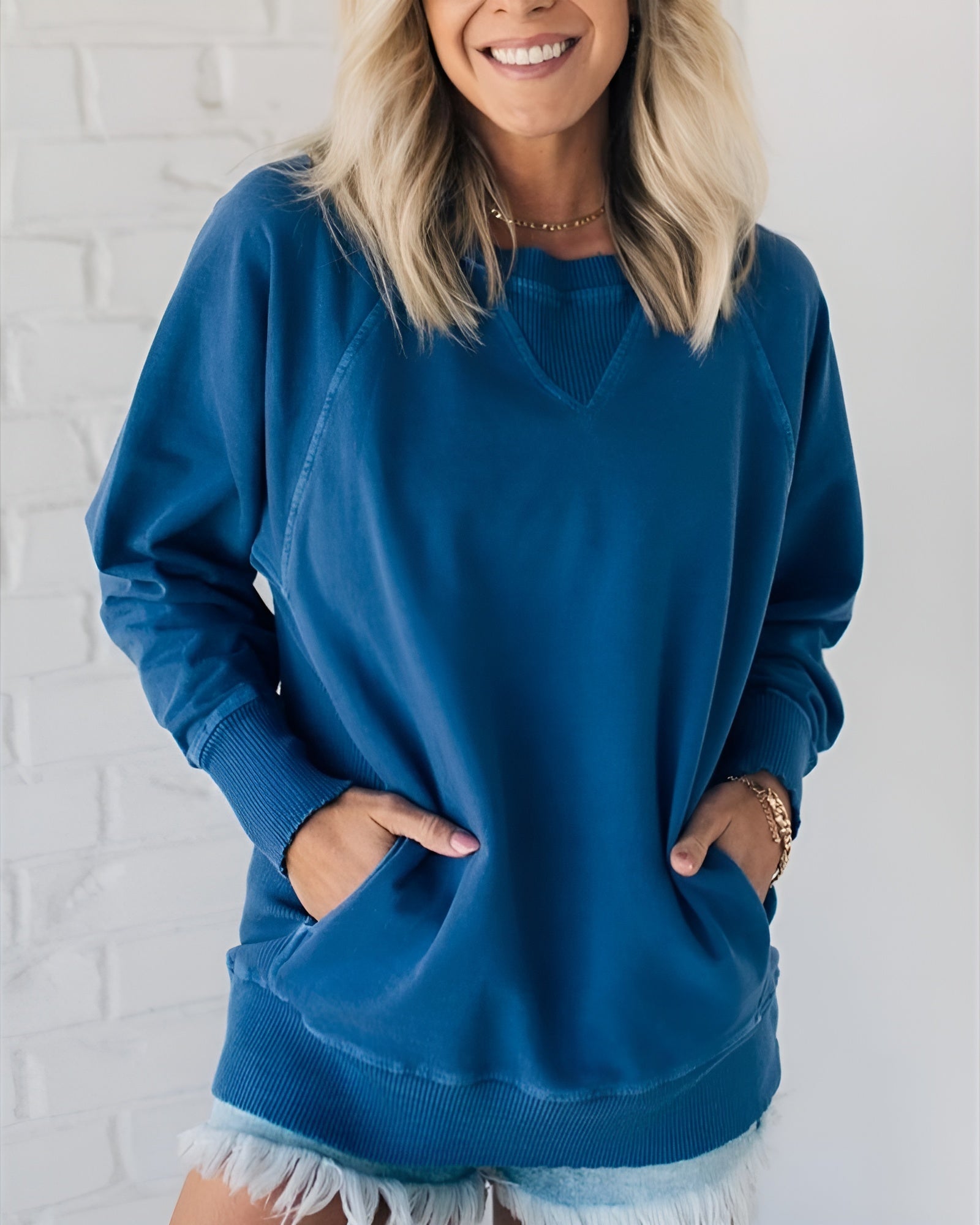 Luciana – Ribstrikket Dame Vintertrøje