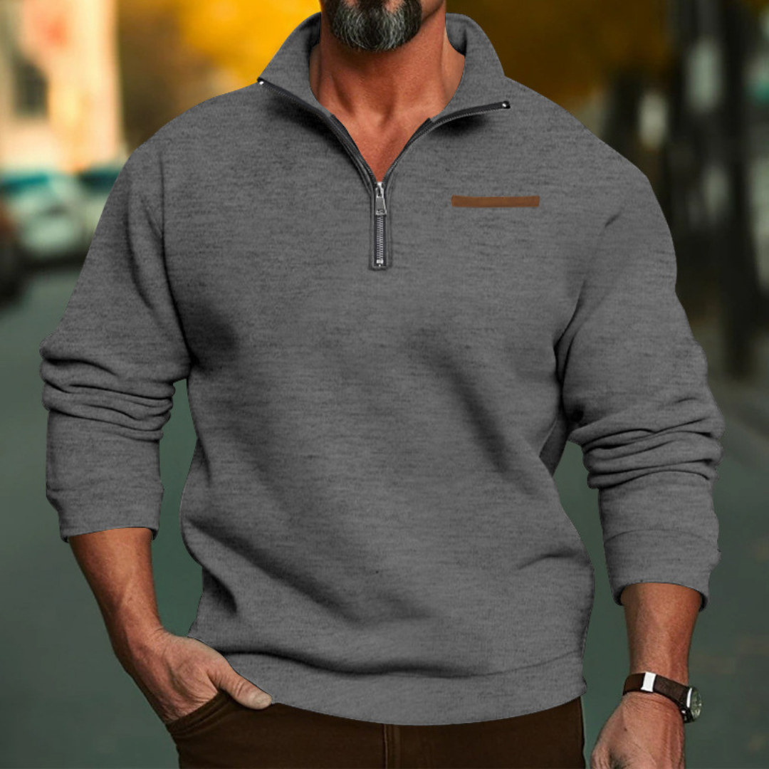 LuigiMarini Fleece Sweatshirt til mænd