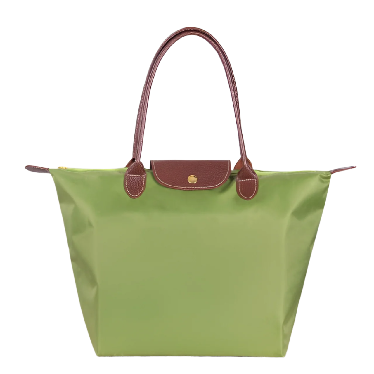 Giulia – Struktureret Dame Skuldertaske i Oxford-Stil