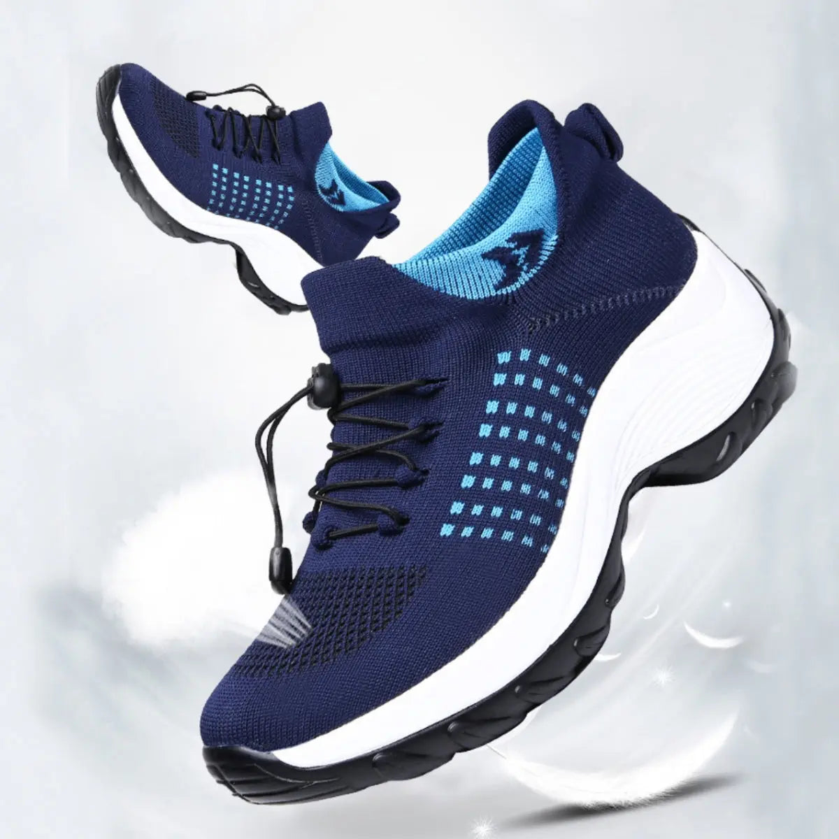 ComfortFlex | Strikkede pude-sko Luxia