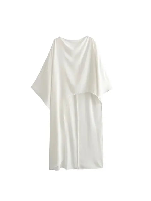 LucaFerrelli Long Cape Bluse til kvinder