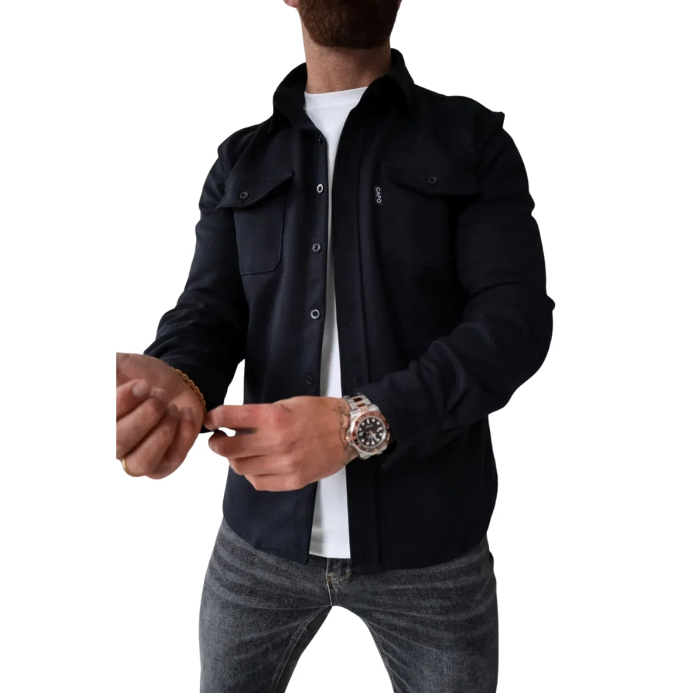 Lorenzo – Moderne Herreskjorte i Klassisk Casual Stil