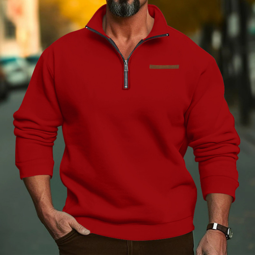 LuigiMarini Fleece Sweatshirt til mænd