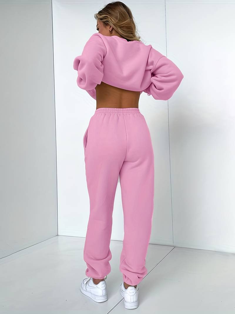 Evy - Behageligt Sæt Med Loungewear