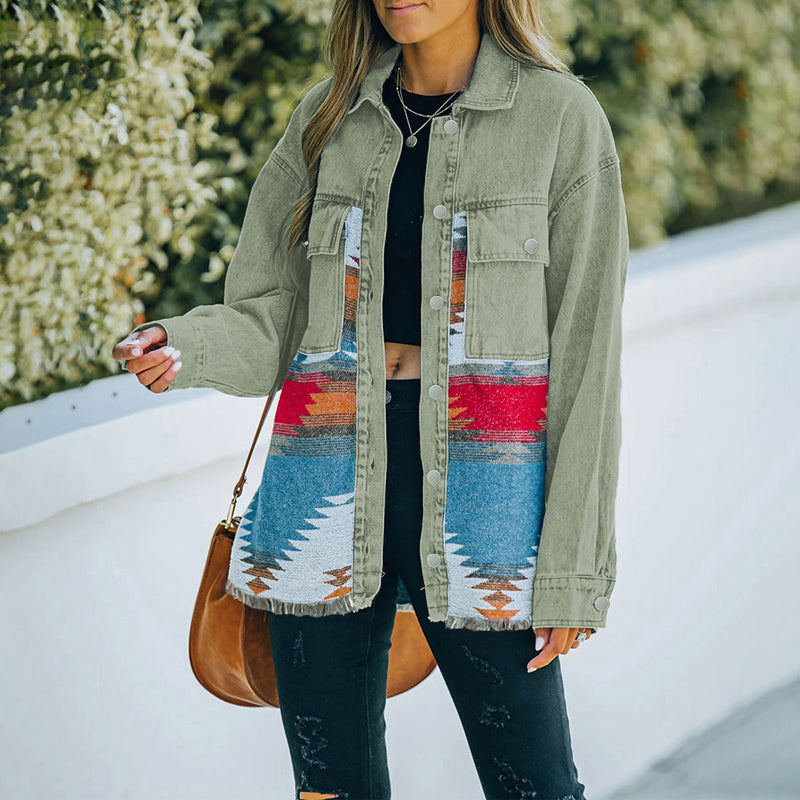 Claire - Stilfuld denimjakke