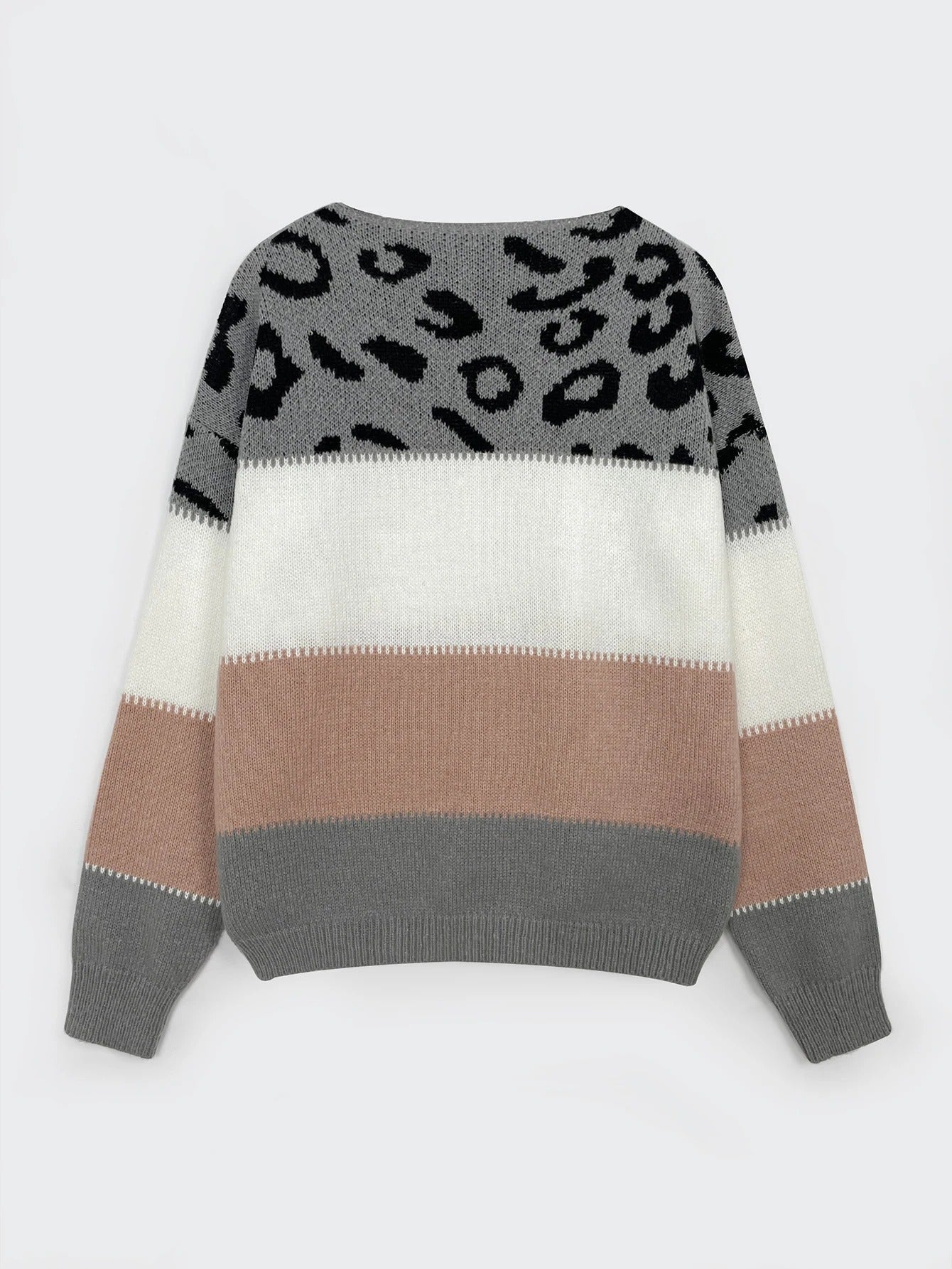 GiorgioBellini Elegant Sweater Med Leopardprint Til Kvinder