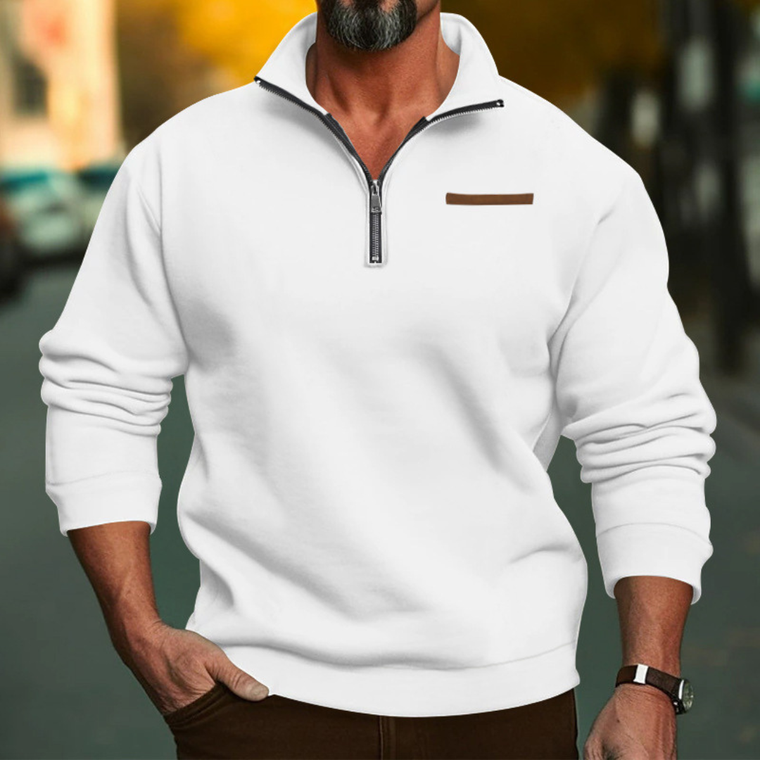 LuigiMarini Fleece Sweatshirt til mænd