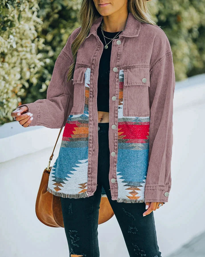 Claire - Stilfuld denimjakke