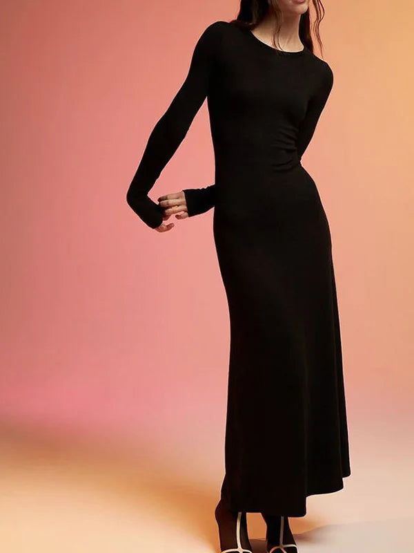 EnricoDonati Strikket kjole og cardigan sæt til kvinder