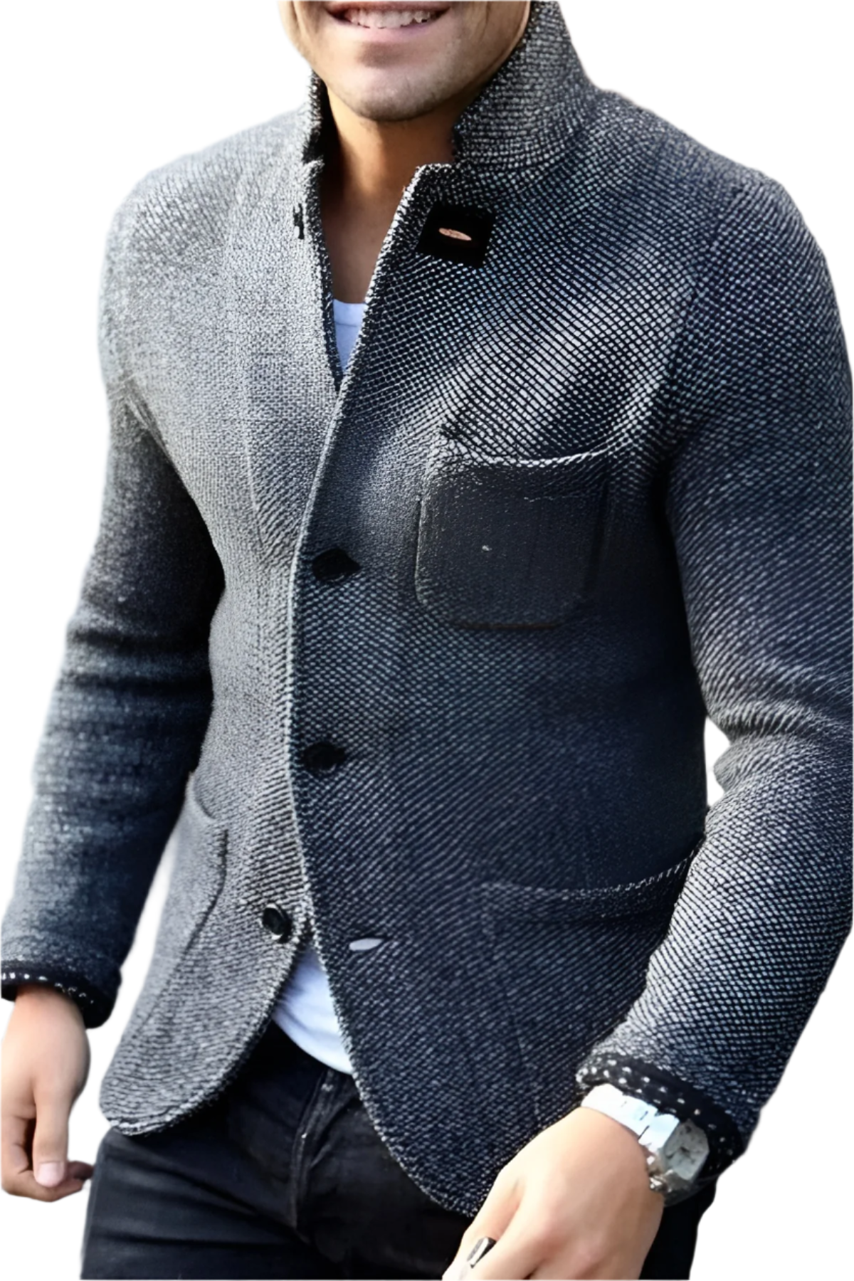 Emiliano – Vintage-Inspireret Unisex Klassisk Cardigan