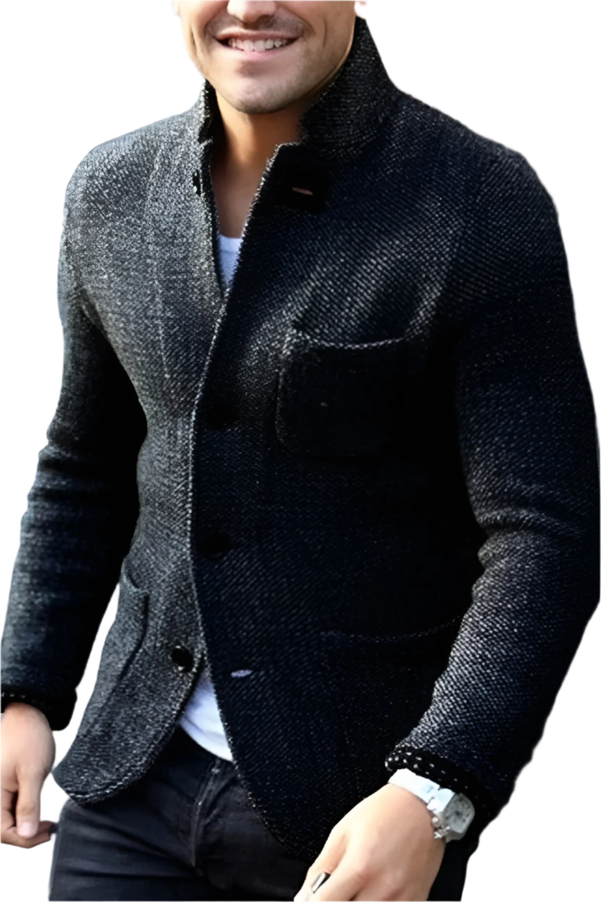 Emiliano – Vintage-Inspireret Unisex Klassisk Cardigan