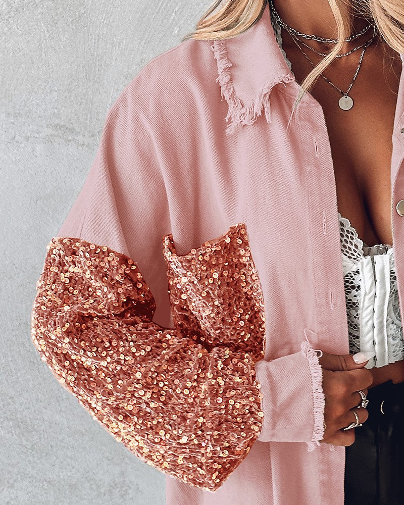 AuroraFiorelli Fluffy patchwork-jakke