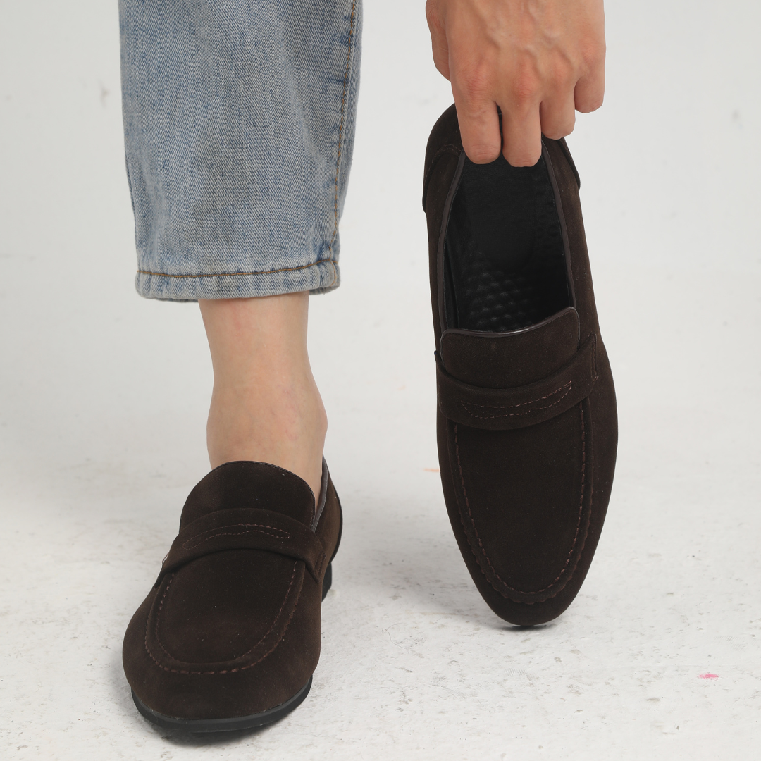 StefanoRinaldi Penny Loafers i ruskind