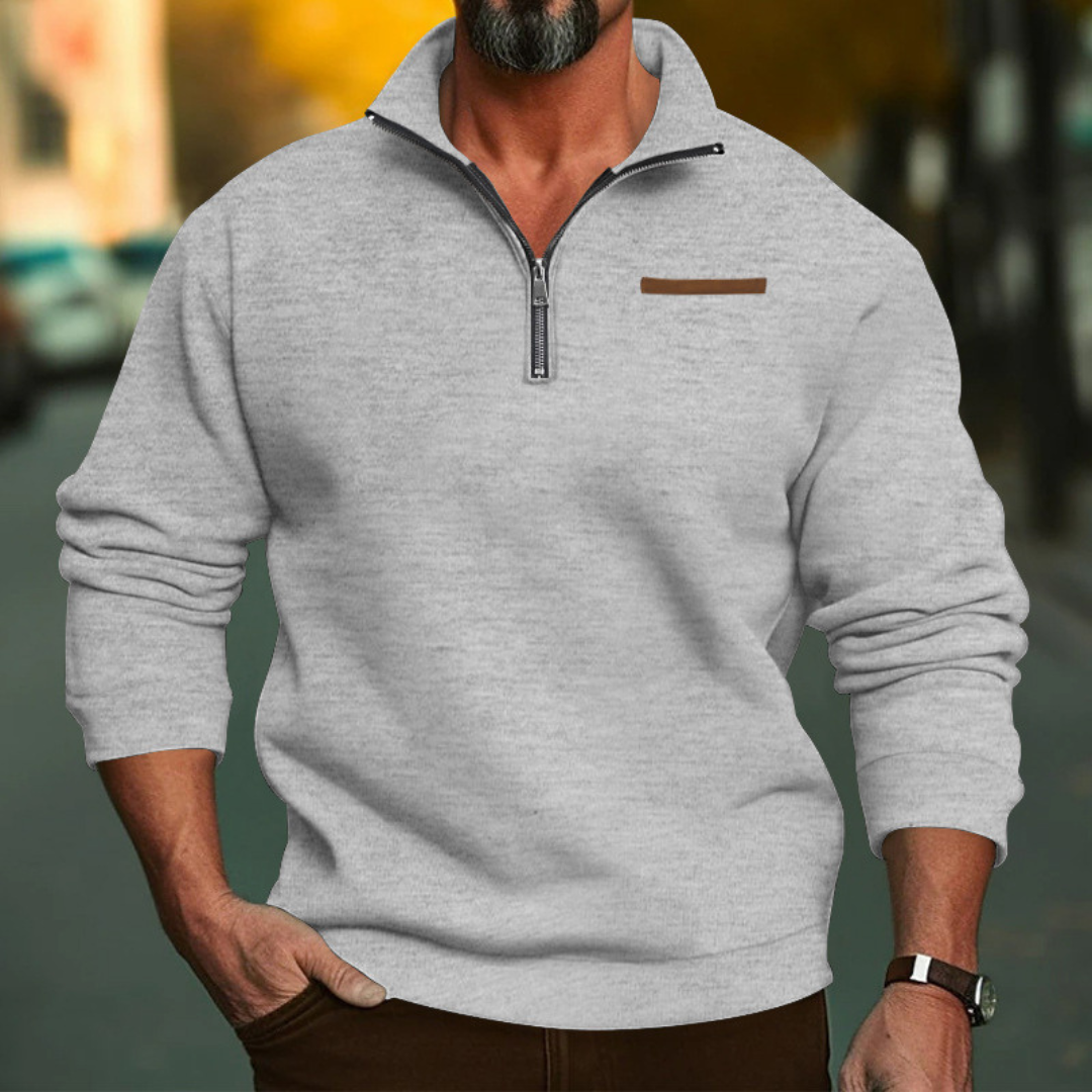 LuigiMarini Fleece Sweatshirt til mænd