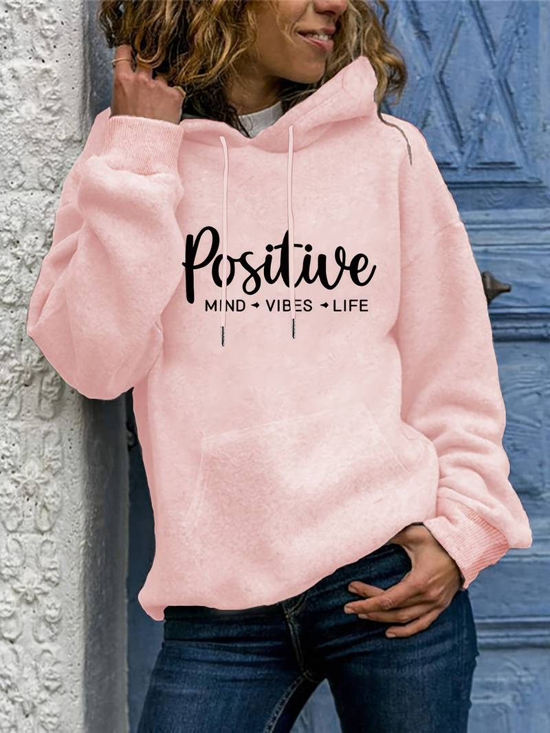 Joy - Positiv hættetrøje