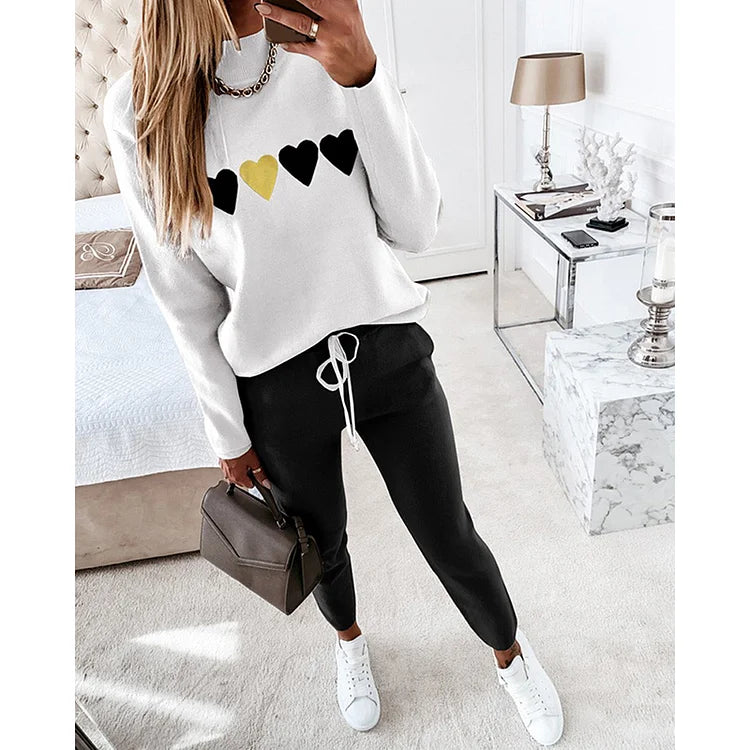 Jill - Trendy loungesæt