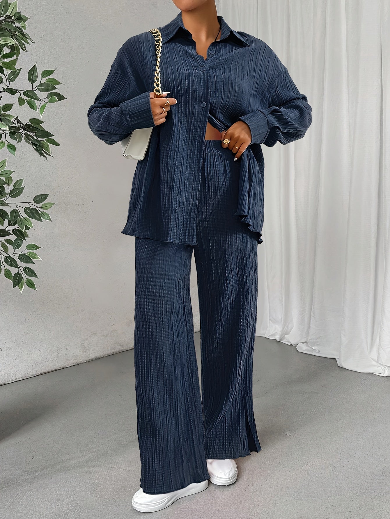 Isabella – Stribet Lounge Sæt til Kvinder