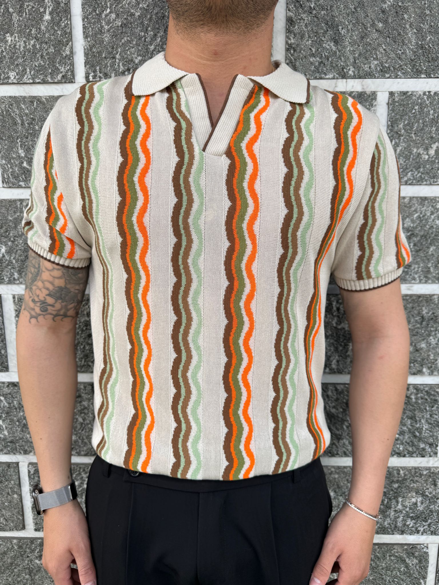 StefanoMarino Fantasy Polo til mænd