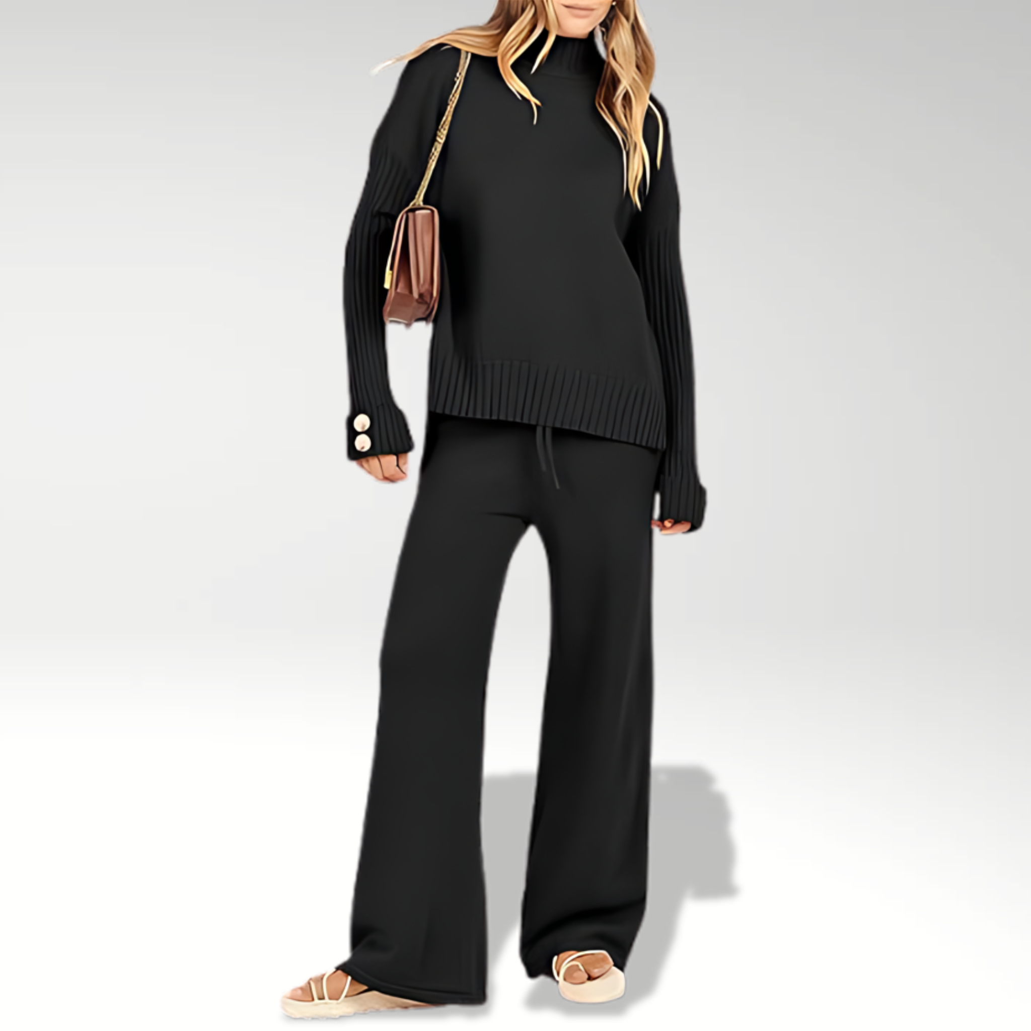 SofiaCalabrese Ubesværet Elegance Todelt Sæt Til Kvinder