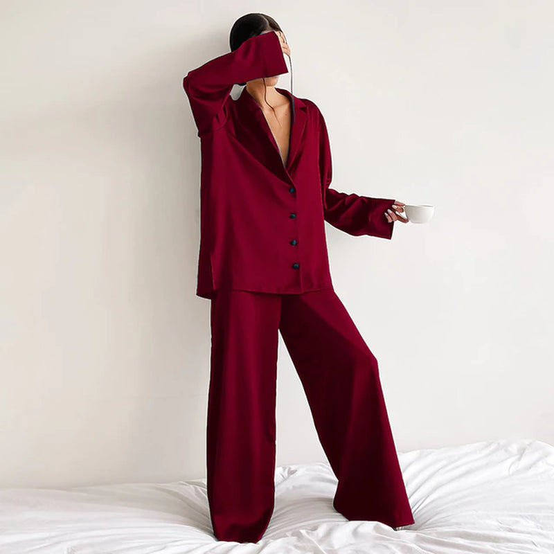 NightFine | Satin silke pyjamas