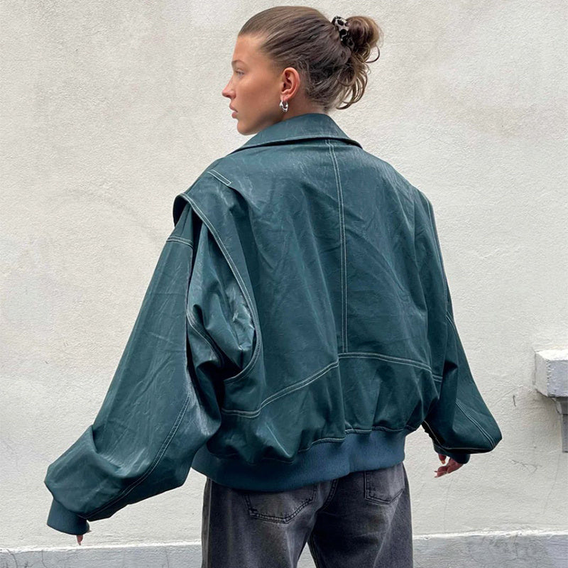 GiulioPagani Loose Fashion Retro Jakke